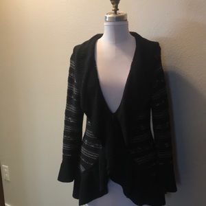 Ruffled cardigan from WH/BM